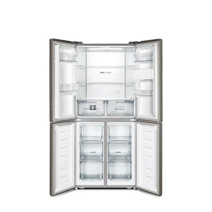 Hisense 392lt Four Door Water Dispenser Fridge, Metallic H520FI-WD