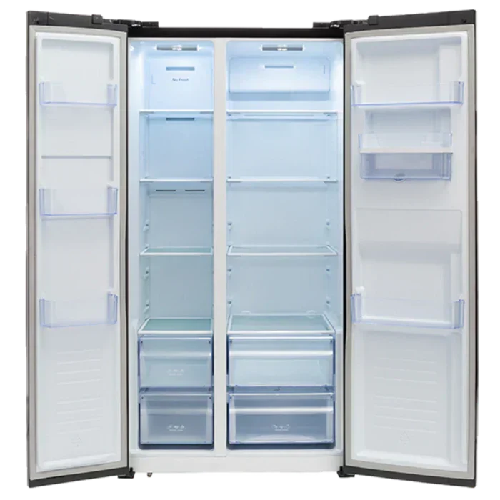 Defy 496L Side By Side Glassdoor Fridge Freezer Water Dispenser DFF456